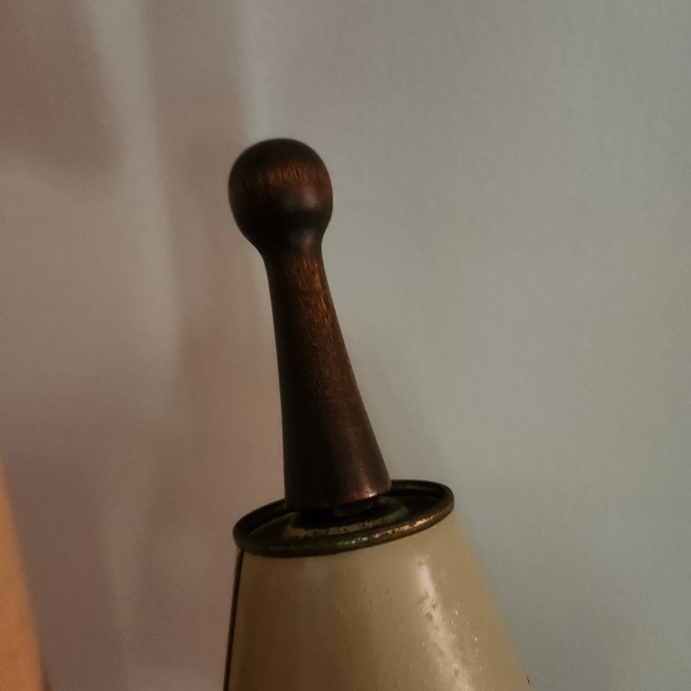 Vintage Mid Century Modern 3 Light Cone Shade Floor Lamp Atomic Retro MCM - Picture 6 of 14